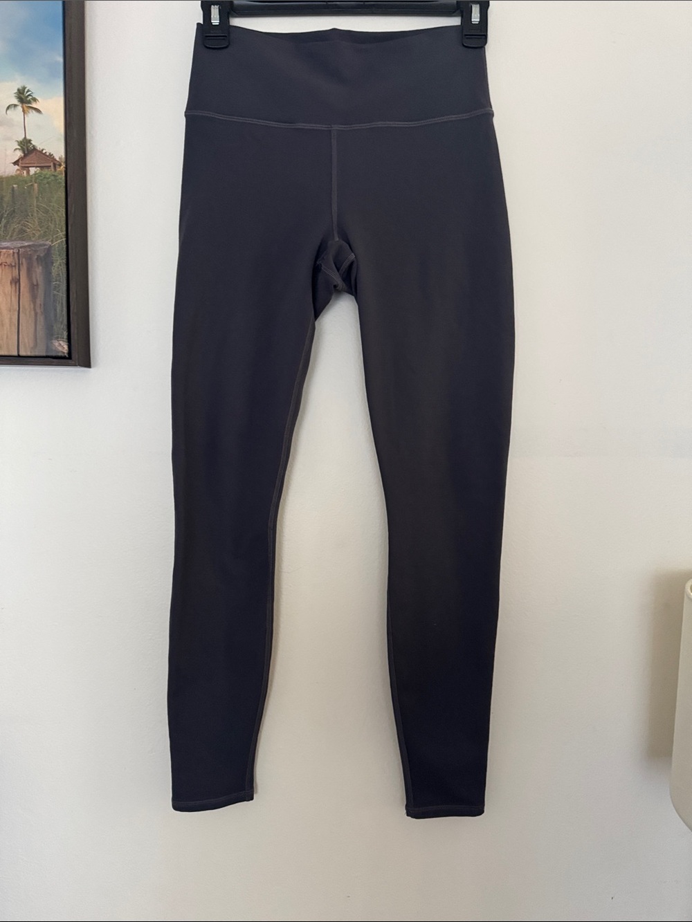 High-Waist Black Leggings